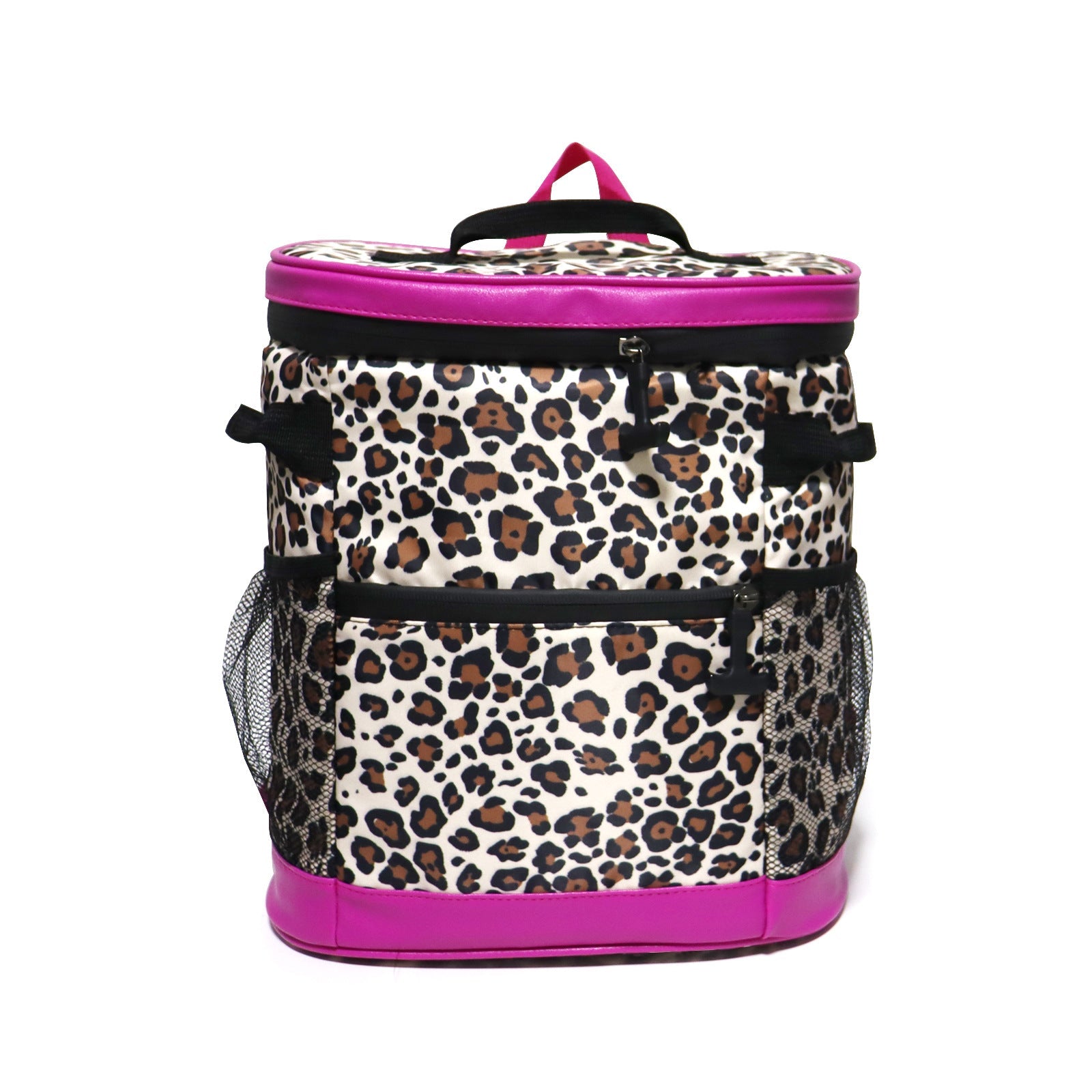 Nylon Insulated Double Shoulder Leopard Print Cow Print Large Capacity Double Shoulder Ice Pack