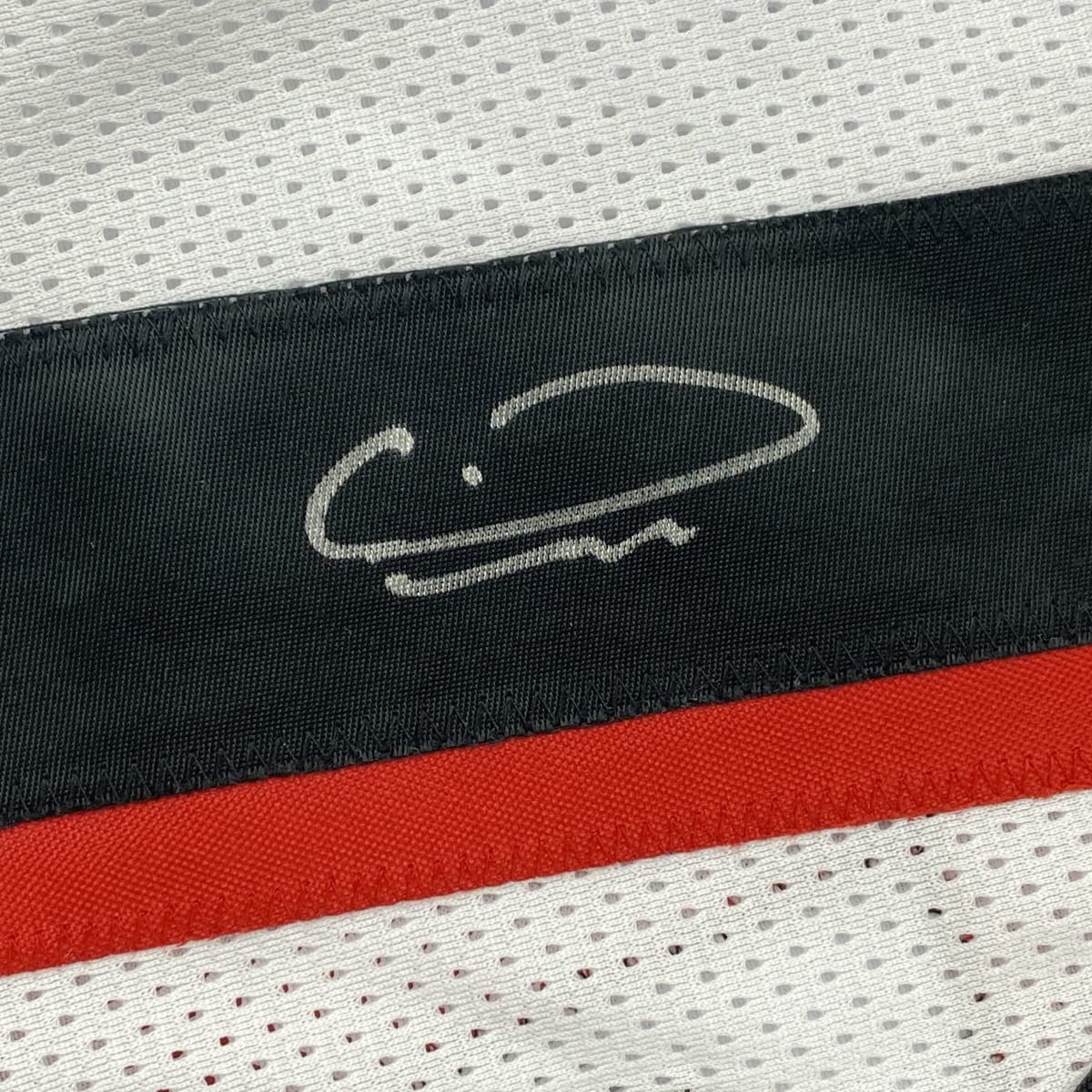 Framed Autographed/Signed Calvin Ridley 35x39 Atlanta White Football Jersey JSA COA