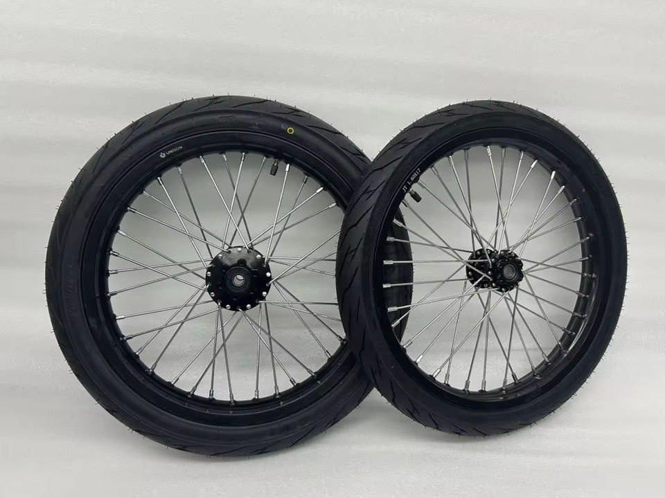 ASD DESIGNS Light Bee X/ ERIDE 2.0 SS — Supermoto Set Kit (Black)