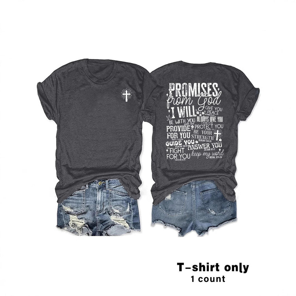PROMISE from God Printed T-shirt