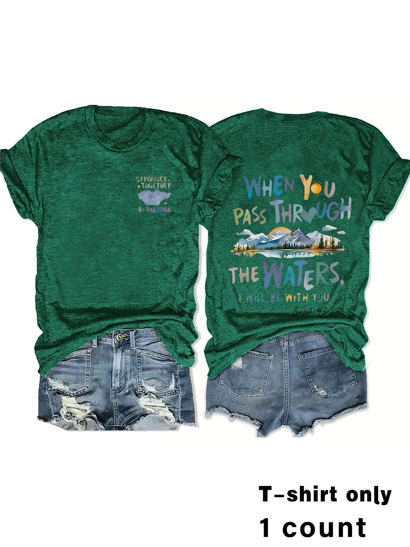 Inspiration Bible and Appalachian Short Sleeves