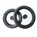 Black 17/14 Supermoto Set