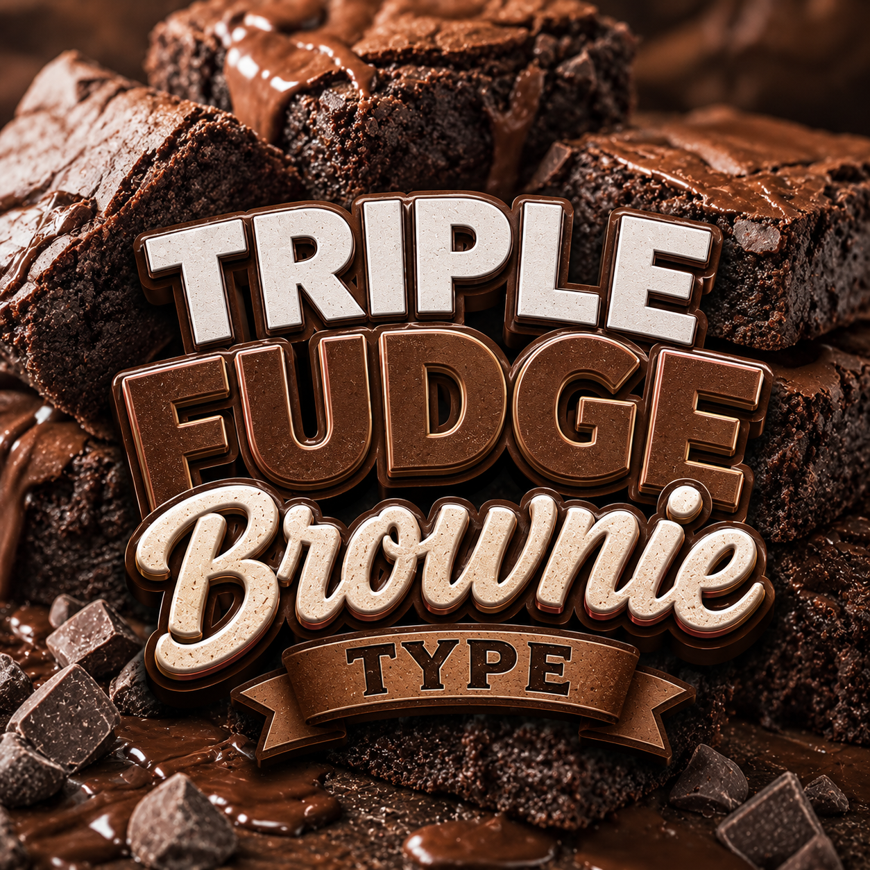 Triple Fudge Brownie