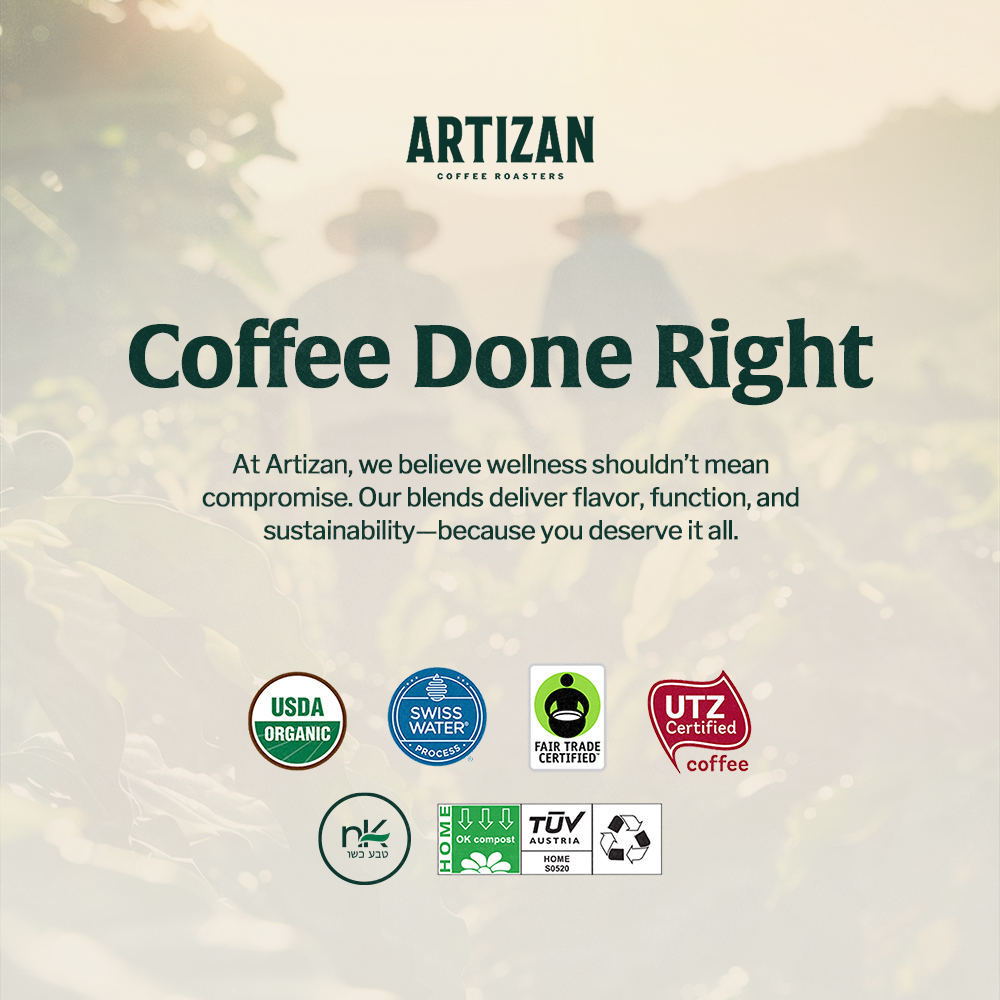Organic Mushroom Coffee Fusion - Lion's Mane & Chaga