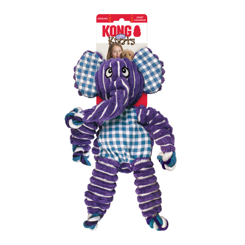 Kong Floppy Knots Elephant