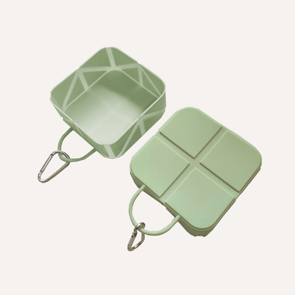 Tilley + Me Compact Foldable Pet Food & Water Bowl – Ideal for Travel
