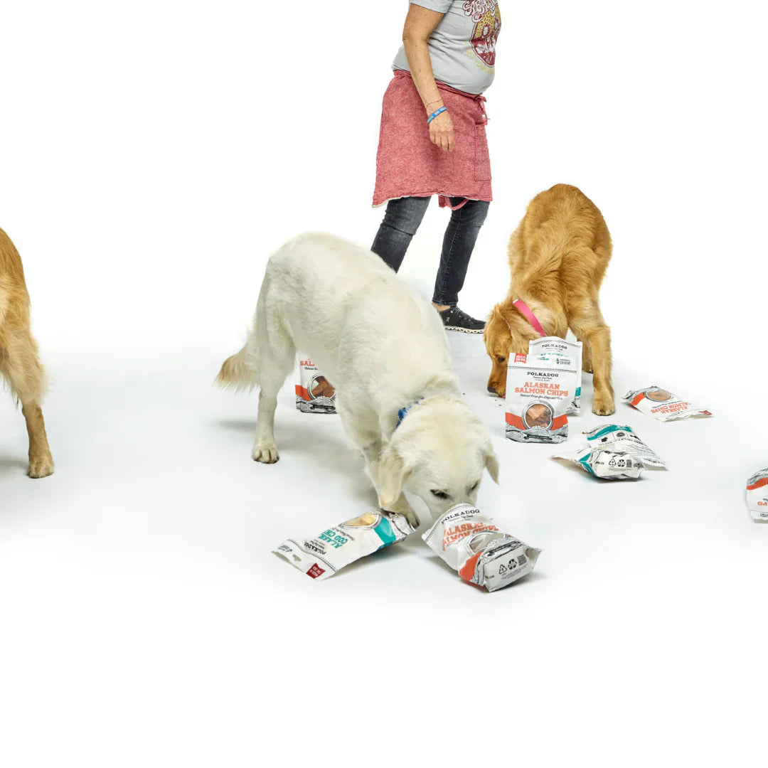 Polkadog Alaskan Cod Chips Dog Treats (3.5oz)