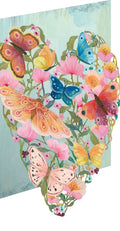 Butterfly Ball Lasercut Blank Card