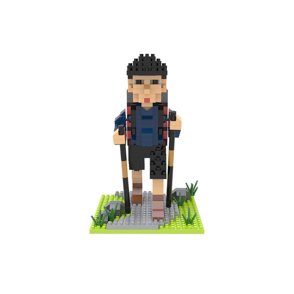 Mini Building Blocks - Hiker